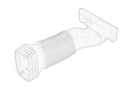 įsiurbimo kolektoriaus, oro tiekimas OE VW 6R0 129 618F