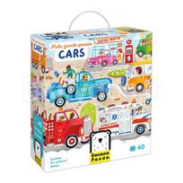 Lavinamasis žaidimas „Moto Jumbo Puzzle Cars“