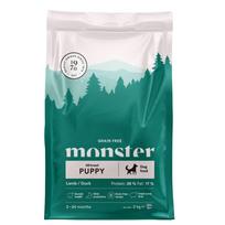 Monster Puppy All Breed begrūdis sausas maistas jauniems šuniukams su ėriena ir antiena S/M