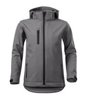 Vaikiška Softshell striukė Malfini Performance 535, steel gray 300 g/m²