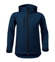 Vaikiška Softshell striukė Malfini Performance 535, navy blue 300 g/m²
