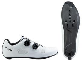 Dviratininko batai Northwave Revolution Wide Road white-black