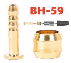 Diskinių stabdžių žarnelės tvirtinimo elementai ProX for Shimano BH-59 (10pcs.)