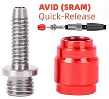 Diskinių stabdžių žarnelės tvirtinimo elementai ProX for SRAM Stealth (10pcs.)