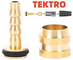 Diskinių stabdžių žarnelės tvirtinimo elementai ProX for Tektro (10pcs.)