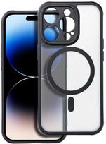 Oem Originalus iPhone 16e (SE 4 2025) / 17e dėklas su matiniu MagSafe dėklu, juodas