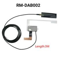 Universali DAB + antena su USB adapteriu Android automagnetolai GPS stereo imtuvas grotuvas