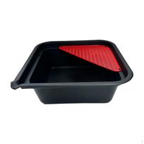 9 litrų mechaninis automobilių alyvos surinkimo indas Keitimo padėklas Universalus Daugiafunkcis 36,5x36,5x12,5cm skirtas