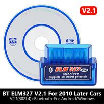 „Bluetooth 5.1 ELM327 V2.1 Auto OBD2 Scanner“ automobilio diagnostikos įrankis, kodų skaitytuvo įrankis „Super MINI ELM 327 V1.5“, skirtas „Android“