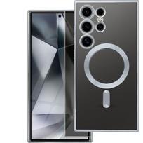 ELECTRO MAG COVER case compatible with MagSafe for SAMSUNG A56 in silver