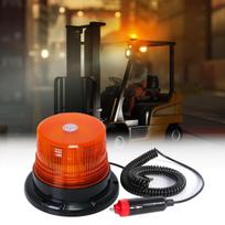 Automobilio Sunkvežimio Viršutinė Įspėjamoji Lemputė Avarinė LED Stroboskopinė Lemputė Mirksinti Švyturėlis Su Magnetiniu Pagrindu Saugumui Auto 12V 24V -80V gintaras