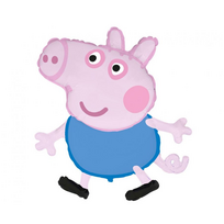 Folinis forminis balionas Paršelis Džordžas iš Peppa pig "George Pig", (70x87cm)