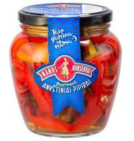 Ankštiniai marinuoti MAMOS KONSERVAI pipirai, 530 g