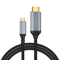 Savio CL-184 USB-C to HDMI Cable 3m, Black