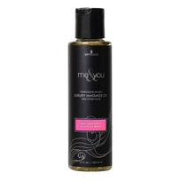 Sensuva Me & You Pink Greipefruit & Vanilla Bean, 125 ml Raudonųjų greipfrutų ir vanilės pupelių aromato masažo aliejus su feromonais