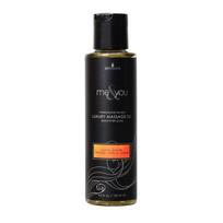 Sensuva Me & You Lemon Ginger Orange Vanilla & Sugar, 125 ml Citrinos, imbiero, apelsino, vanilės ir cukraus aromato masažo aliejus su feromonais
