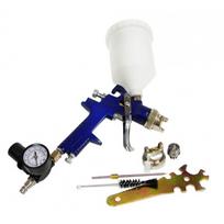 Dažymo pistoletas Ø1.4mm - 1.7mm, HVLP, 600ml su manometru