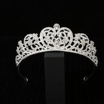 Karališkoji Kronprincė Diana Vestuvinė Karūna Nuotakos Vestuvinė Cirkonio Galvos Puošmena Vestuvinės Suknelės Aksesuarai white