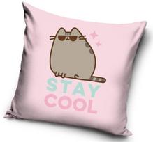 Vaikiška pagalvė Pusheen Velvet, 40x40 cm, Vaikiška pagalvė 40x40 Pusheen katė Velvet