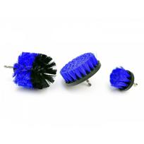 Valymo šepetys - Drill Brush -  šepečiai suktukui 3vnt.