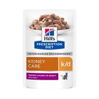 Hill's Prescription Diet Feline k/d guliašas su jautiena katėms, 85 g