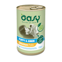 Oasy Puppy & Junior Chicken konservai su vištiena šuniukams, 400 g