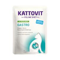 Kattovit Feline Diet Gastro guliašas su kalakutiena ir ryžiais katėms, 85 g