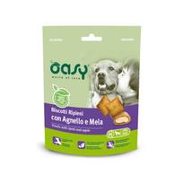 Oasy skanėstai sausainiai su ėriena ir obuoliais šunims, 80 g