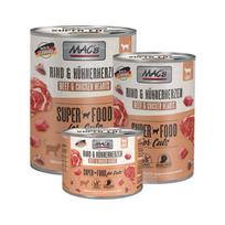Mac's Cat konservai su jautiena ir vištienos širdelėmis katėms, 800 g