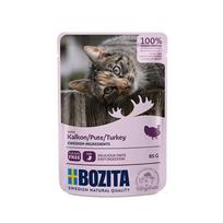 Bozita konservai su kalakutienos gabaliukais padaže katėms, 85 g