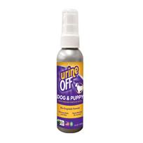 Urine Off šunų ir šuniukų šlapimo kvapą ir dėmes naikinanti purškiama priemonė, 118 ml