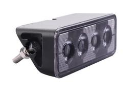 Darbinė LED lempa, 24W, 2800lm, stačiakampė, 9-36V, 130x42x42mm, prožektorius, Kramp