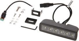 Darbo žibintas netiesioginė LED, 30W, 2880lm, stačiakampė, 12/24V, balta, 157x49,7x60mm Deutsch kištukas, taškinė žibintas, 6LED's