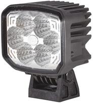 Darbinis LED žibintas, 26W, 1850lm, stačiakampis, 12/24V, permatomas Deutsch kištukas, 6 LED, Hella