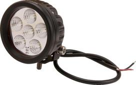 Darbinis LED žibintas, 18W, 1440lm, apvali, 10/30V, Ø 89mm, prožektorius, 6 LED, Kramp