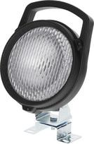 Darbo lempa halogeninė, 55/70W, apvali, 12 V, skaidri, Ø 160 mm