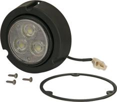 Darbo šviesos diodas LED, 36W, 4000lm, apvalus, 10-30V, Ø 119mm, AMP 2 kontaktų, plataus spindulio, 3 LED, Kramp