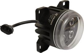 Darbinis LED žibintas, 40W, 4000lm, apvalus, 10/30V, Ø 90mm, H11/Deutsch kištukas, taškinis, 4 LED, Kramp