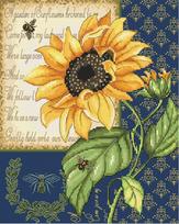 Siuvinėjimo rinkinys (Daugiau nebegaminamas) Sunflower Melody SLETI998