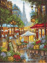 Siuvinėjimo rinkinys Spring flowers, Paris / Relaunch SLETIL8038