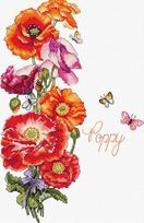 Siuvinėjimo rinkinys Poppy 35x22 cm SLETIL8075
