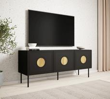 TV staliukas PALAZZO RTV 150 3D Juodas