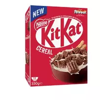 Kakavos skonio pusryčių dribsniai KIT KAT, 330 g