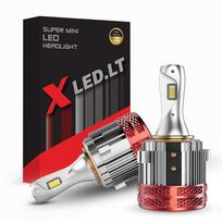 XLED H7 VW / MERCEDES CAN-BUS +300% LED sistema 12V-24V 2x6500LM