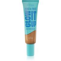Rimmel Kind & Free Glow It Up lengvos tekstūros drėkinamasis kremas su atspalviu atspalvis 400 Natural Beige 30 ml