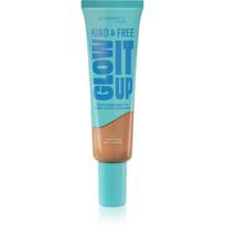 Rimmel Kind & Free Glow It Up lengvos tekstūros drėkinamasis kremas su atspalviu atspalvis 201 Classic Beige 30 ml