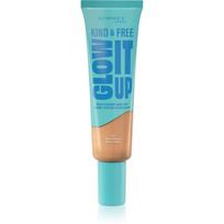 Rimmel Kind & Free Glow It Up lengvos tekstūros drėkinamasis kremas su atspalviu atspalvis 150 Rose Vanilla 30 ml