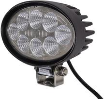 Darbinis LED žibintas, 1200lm, ovalus, 12/24V, skaidrus, 65x120mm, 8 LED, "ValueFit" pagal "Hella