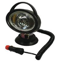 Darbo žibintas halogeninė, ovali, 12 V, skaidri, magnetinė, Ajba