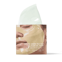 NACIFIC Green Tea Cica Collagen Gel Mask gelinė kolageno veido kaukė